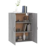 Armoire suspendue Sonoma gris 69,5x34x90 cm Bois d'ingénierie – Image 3
