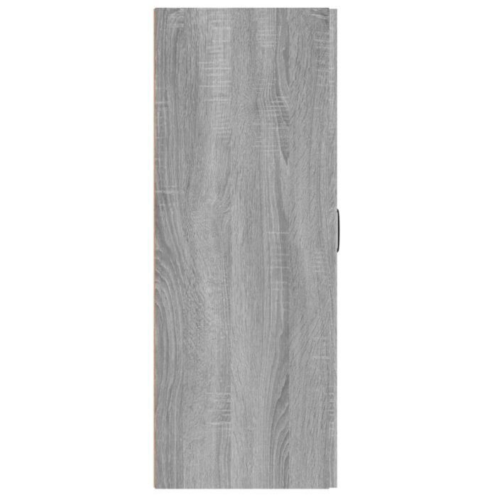Armoire suspendue Sonoma gris 69,5x34x90 cm Bois d'ingénierie – Image 5