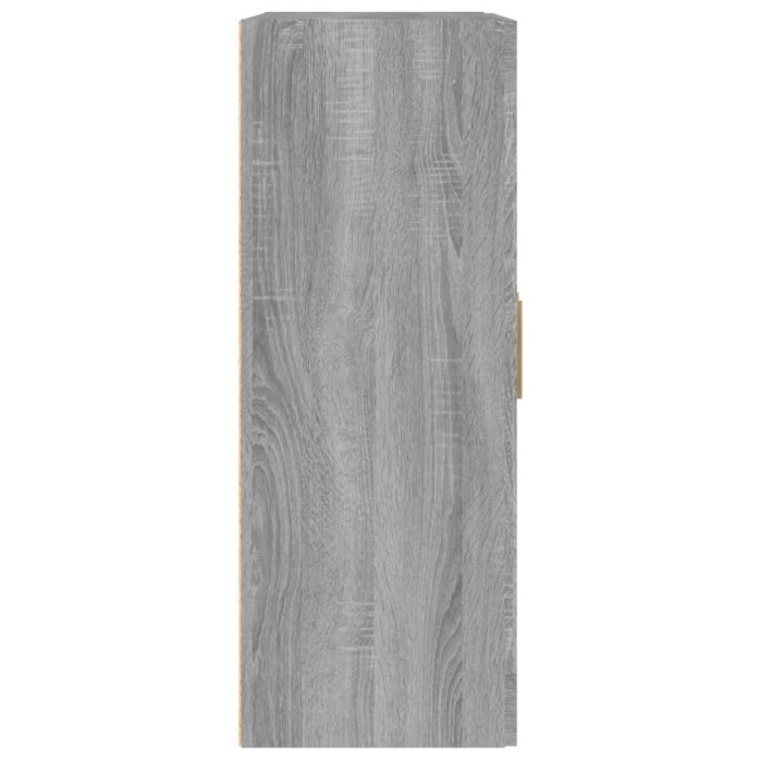 Armoire murale sonoma gris 69,5x32,5x90 cm bois d'ingénierie – Image 5