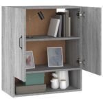 Armoire murale Sonoma gris 60x31x70 cm Bois d'ingénierie – Image 2