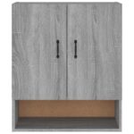 Armoire murale Sonoma gris 60x31x70 cm Bois d'ingénierie – Image 3