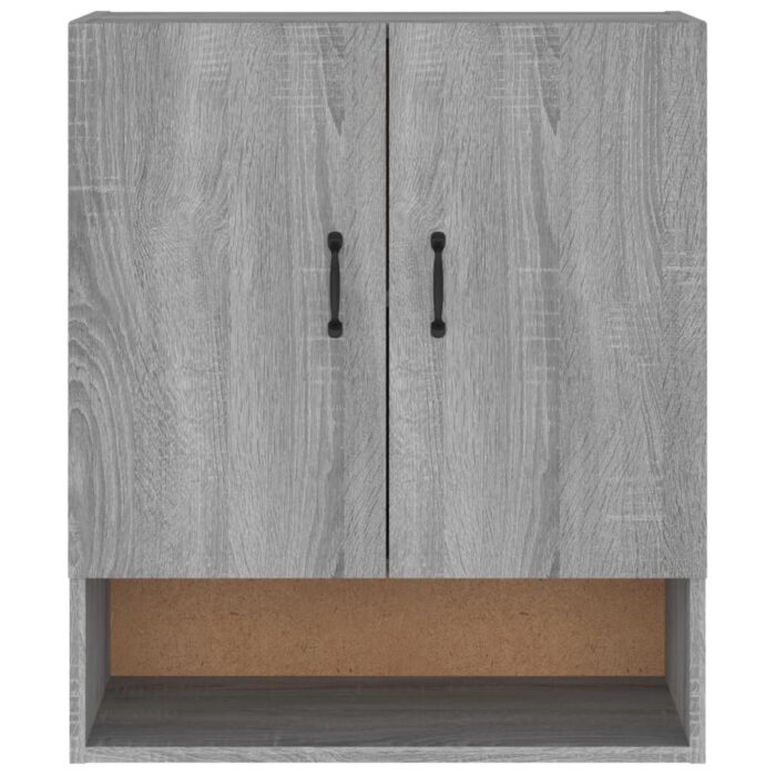 Armoire murale Sonoma gris 60x31x70 cm Bois d'ingénierie – Image 3