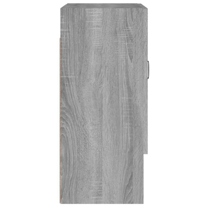 Armoire murale Sonoma gris 60x31x70 cm Bois d'ingénierie – Image 4
