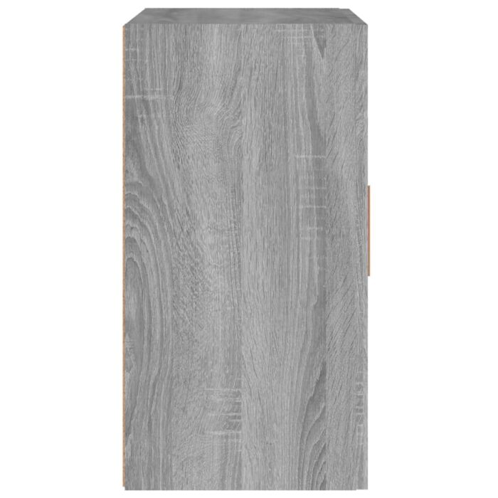 Armoire murale Sonoma gris 60x30x60 cm Bois d'ingénierie – Image 4
