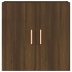 Armoire murale Chêne marron 60x30x60 cm Bois d'ingénierie – Image 3