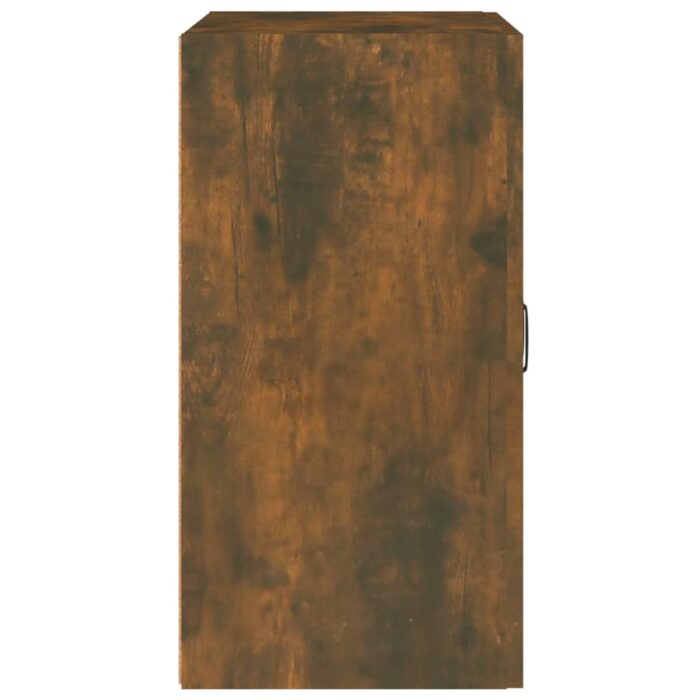 Armoire murale Chêne fumé 60x31x60 cm Bois d'ingénierie – Image 2