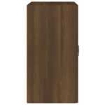 Armoire murale Chêne marron 60x31x60 cm Bois d'ingénierie – Image 2