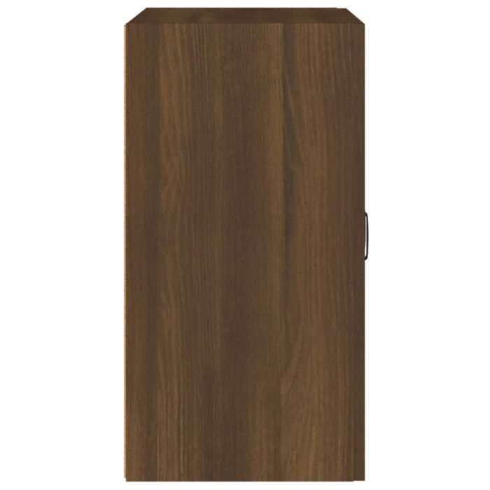 Armoire murale Chêne marron 60x31x60 cm Bois d'ingénierie – Image 2