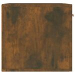 Armoire murale Chêne fumé 60x36,5x35 cm Bois d'ingénierie – Image 4