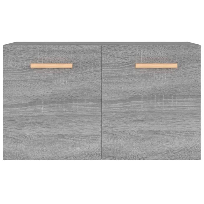 Armoire murale Sonoma gris 60x36,5x35 cm Bois d'ingénierie – Image 3