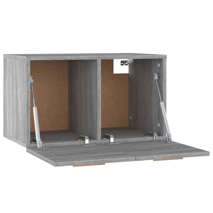 Armoire murale Sonoma gris 60x36,5x35 cm Bois d'ingénierie – Image 5