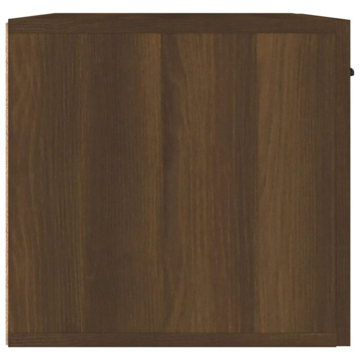 Armoire murale Chêne marron 60x36,5x35 cm Bois d'ingénierie – Image 3