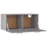 Armoire murale Sonoma gris 80x35x36,5 cm Bois d'ingénierie – Image 6