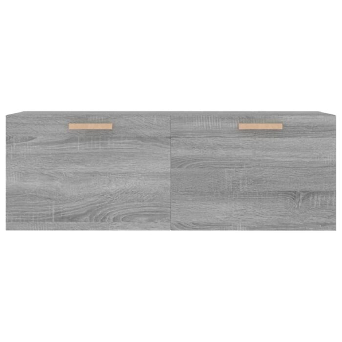 Armoire murale Sonoma gris 100x36,5x35 cm Bois d'ingénierie – Image 3