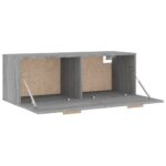 Armoire murale Sonoma gris 100x36,5x35 cm Bois d'ingénierie – Image 5