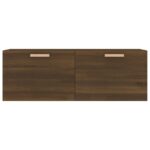 Armoire murale Chêne marron 100x36,5x35 cm Bois d'ingénierie – Image 3