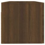 Armoire murale Chêne marron 100x36,5x35 cm Bois d'ingénierie – Image 4