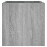 Jardinière Sonoma gris 40x40x40 cm Bois d'ingénierie – Image 3