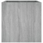 Jardinière Sonoma gris 40x40x40 cm Bois d'ingénierie – Image 4