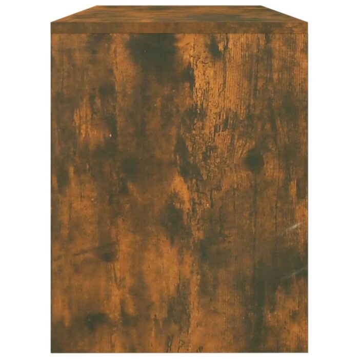 Tabouret de toilette Chêne fumé 70x35x45 cm Bois d'ingénierie – Image 3