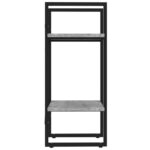 Bibliothèque 2 niveaux Sonoma gris 40x30x70cm Bois d'ingénierie – Image 4