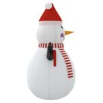 Bonhomme de neige gonflable avec LED 250 cm – Image 3