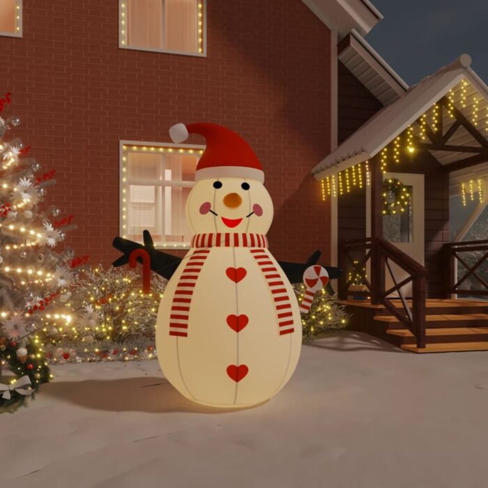 VXL8720287088486_m_en_hd_1.jpg Bonhomme de neige gonflable avec LED 250 cm – Image 1