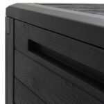 Boîte de stockage de jardin Marron 58,5x46x55 cm Polypropylène – Image 6