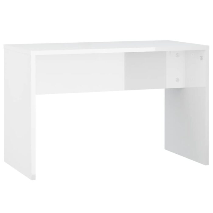 Ensemble de coiffeuse avec LED Blanc brillant Bois d'ingénierie – Image 7