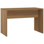 Ensemble de coiffeuse avec LED Chêne marron Bois d'ingénierie – Image 7