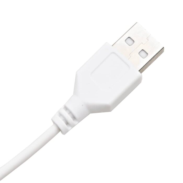 Ensemble de coiffeuse avec LED Blanc Bois d'ingénierie – Image 11