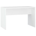 Ensemble de coiffeuse avec LED Blanc Bois d'ingénierie – Image 7