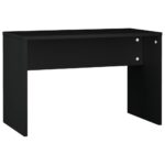Ensemble de coiffeuse avec LED Noir Bois d'ingénierie – Image 7
