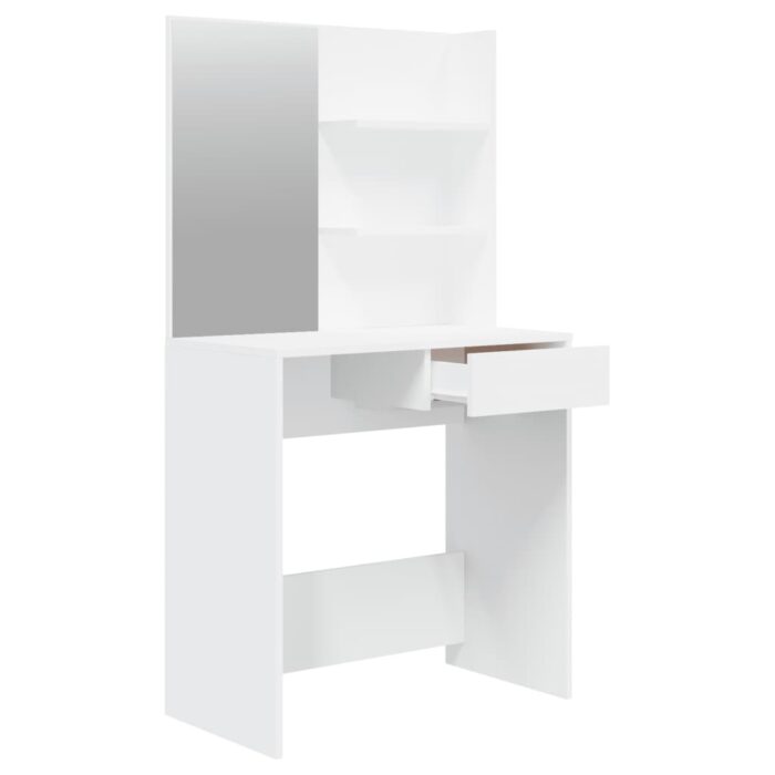 Ensemble de coiffeuse Blanc 74,5x40x141 cm – Image 3