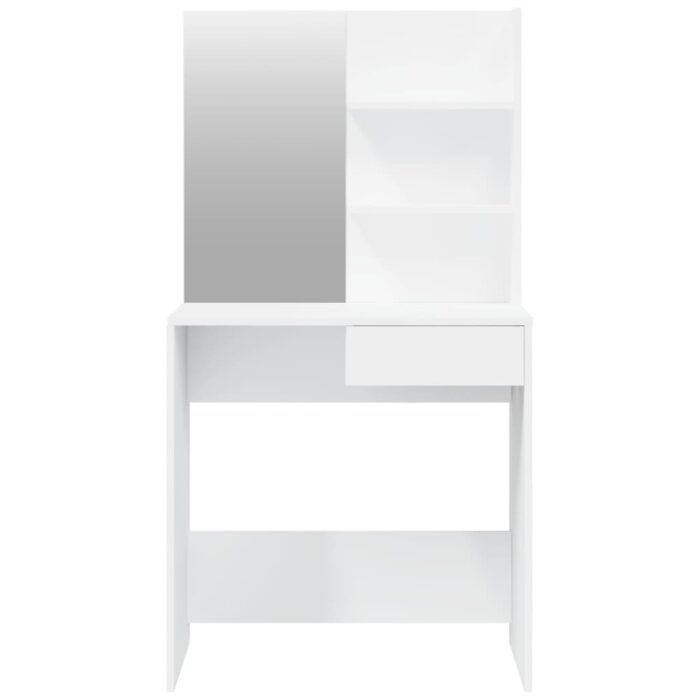 Ensemble de coiffeuse Blanc 74,5x40x141 cm – Image 4