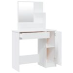 Ensemble de coiffeuse Blanc 86,5x35x136 cm – Image 3