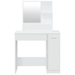 Ensemble de coiffeuse Blanc 86,5x35x136 cm – Image 4