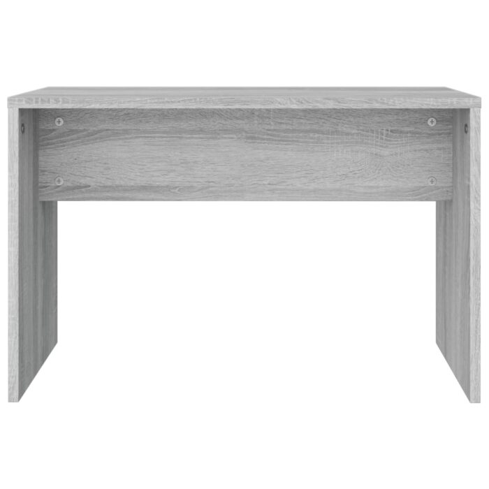 Ensemble de coiffeuse Sonoma gris 86,5x35x136 cm – Image 6