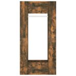 Armoires de couloir 2 pcs chêne fumé bois d'ingénierie – Image 5