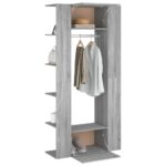 Armoires de couloir 2 pcs Sonoma gris Bois d'ingénierie – Image 3