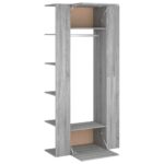 Armoires de couloir 2 pcs Sonoma gris Bois d'ingénierie – Image 4