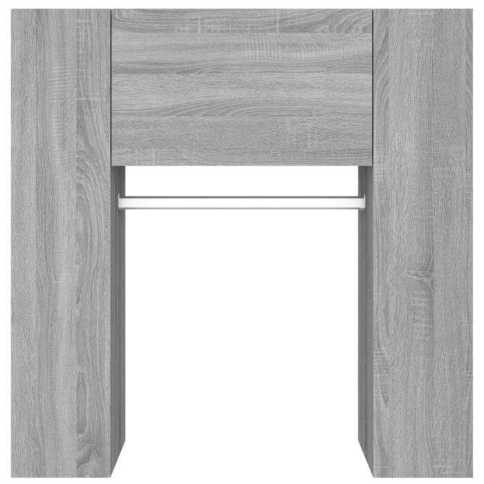 Armoires de couloir 2 pcs Sonoma gris Bois d'ingénierie – Image 6