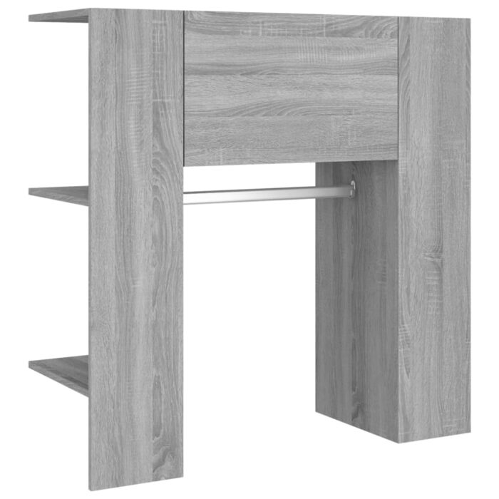 Armoires de couloir 2 pcs Sonoma gris Bois d'ingénierie – Image 7