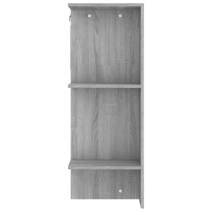 Armoires de couloir 2 pcs Sonoma gris Bois d'ingénierie – Image 8