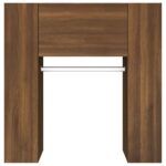 Armoires de couloir 2 pcs Chêne marron Bois d'ingénierie – Image 6
