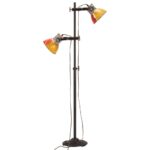 Lampadaire avec 2 abat-jour Multicolore E27 – Image 4