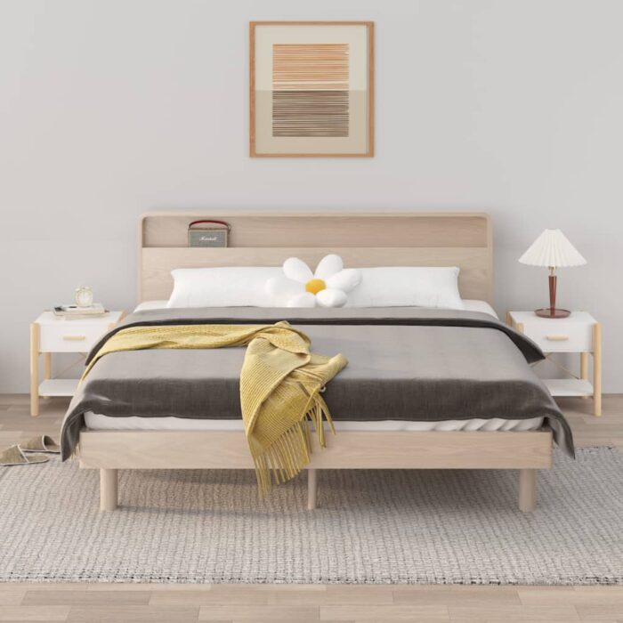 VXL8720287102786_m_en_hd_1.jpg Tables de chevet 2 pcs Blanc 42x38x45 cm Bois d’ingénierie – Image 1