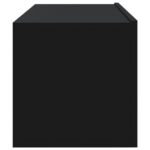 Meubles TV muraux 4 pcs Noir 100x30x30 cm – Image 4