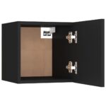 Ensemble de meubles TV 6 pcs Noir Bois d'ingénierie – Image 7