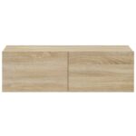 Ensemble de meubles TV 4 pcs Chêne sonoma Bois d'ingénierie – Image 4